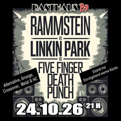 Rammstein vs. Linkin Park vs. Five Finger Death Punch